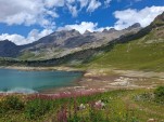 Mercredi 05 aout 2026 13h19 Les cumulus bourgeonnent autour de Salanfe et des Dents du Midi